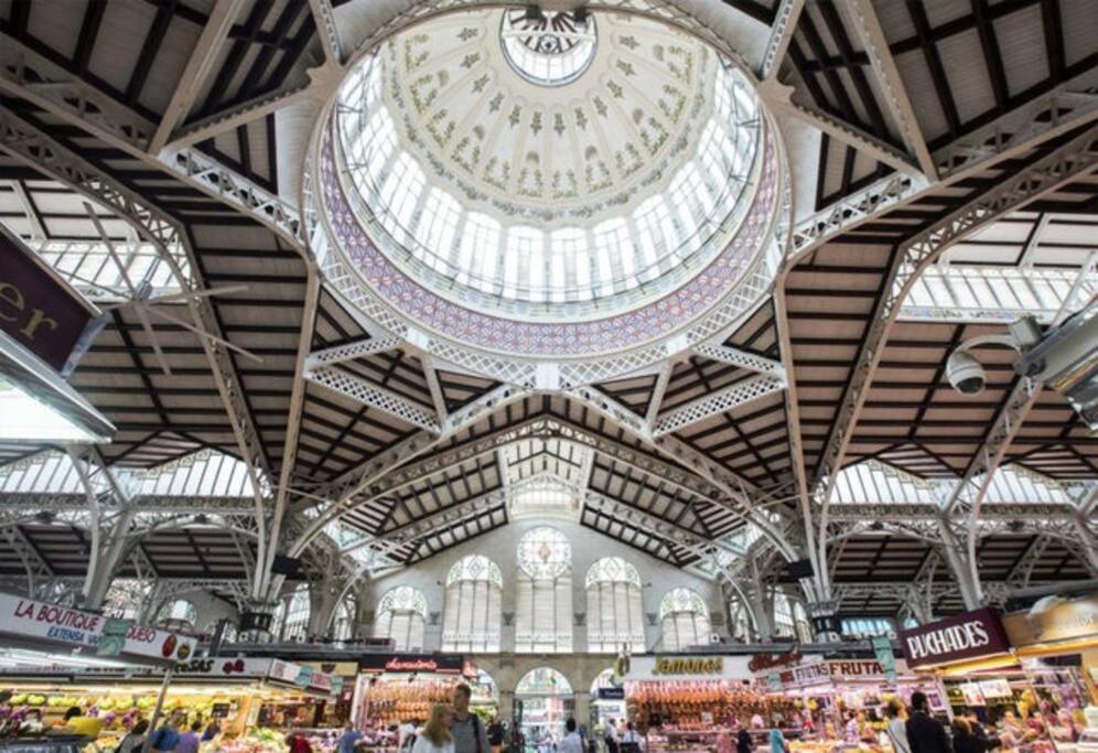 Central Market Beautiful Loft Valencia Buitenkant foto